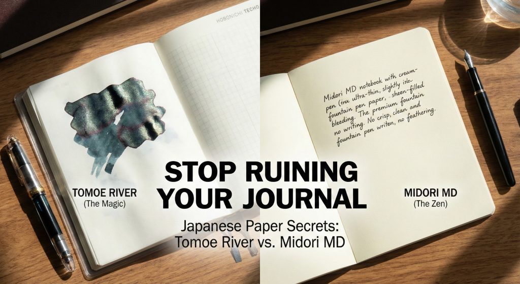 Tomoe River vs. Midori MD